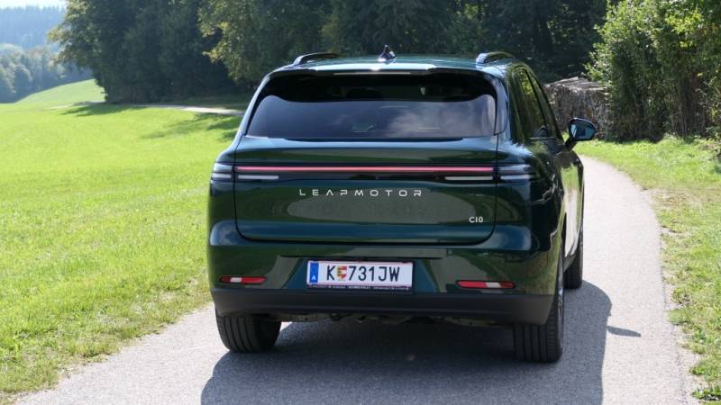 Der Leapmotor C10 REEV im Guten Tag Österreich Autotest: Elektro-SUV mit Range-Extender für bis zu 1.100 Kilometer Reichweite (Foto: Thomas Resch)