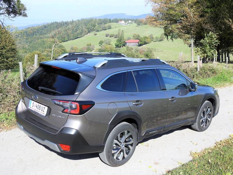 Der Subaru Outback 2,5i Premium in sechster Generation im Guten Tag Österreich Autotest (Bildquelle: Thomas Resch)