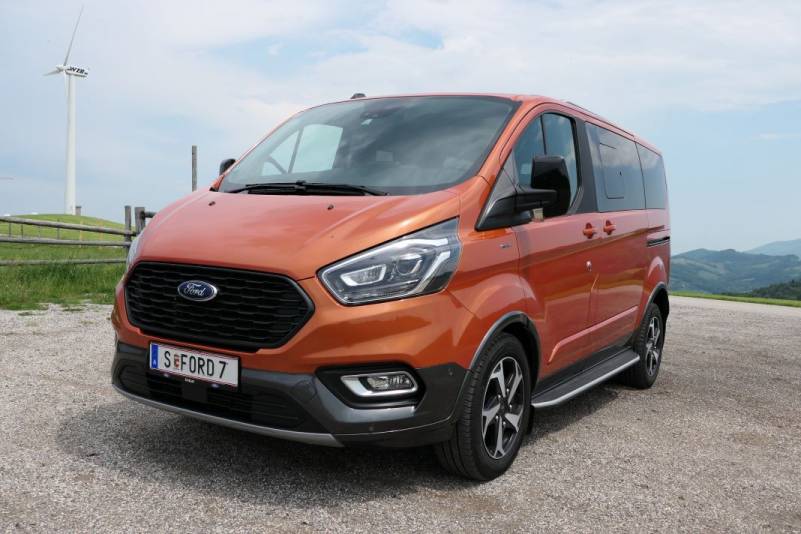 Der Ford Tourneo Custom Active im Guten Tag Österreich Autotest (Bildquelle: Thomas Resch)