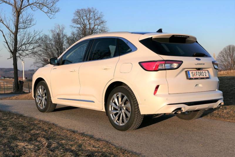 Der Ford Kuga 2,5 Duratec Vignale FHEV (190 PS) Automatik im Guten Tag Österreich Autotest (Bildquelle: Thomas Resch)